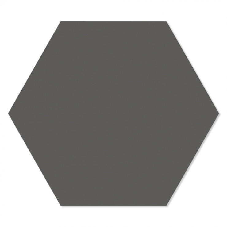 Hexagon Klinker Filago Mörkgrå Matt 14x16 cm-1